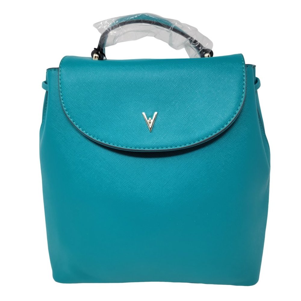 Vanessa Williams Peacock Blue Lush Mini Backpack Purse Bag